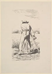O ceifador de trigo, 1853.