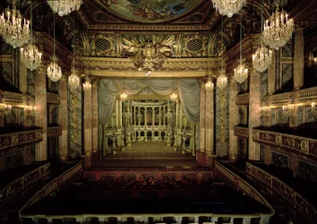 Interior da Opera House, concluído em 1770 (restaurado em 1952-71)
