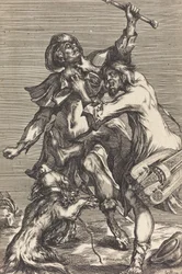 Mendigos de luta.