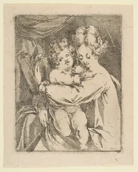 Madona e Criança, 1612-16.