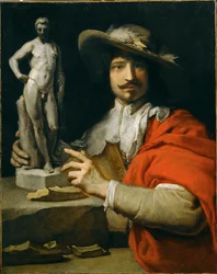Retrato do escultor François Duquesnoy (pintura sobre tela)