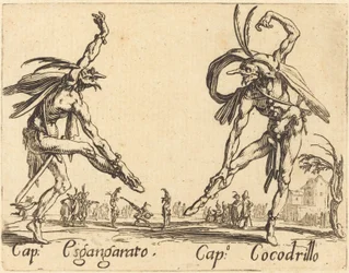 Boné. Esgangarato e Cap. Cocodrillo
