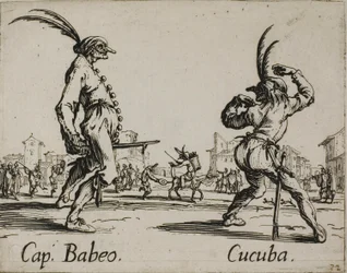 Capitão Babeo - Cucuba, prato 16 de Balli di Sfessania