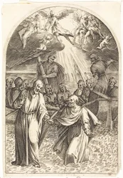 Cristo caminhando sobre as águas [segunda prancha]