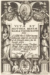 Frontispício para "A Vida da Virgem"