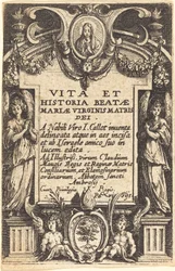 Frontispício para "A Vida da Virgem"
