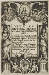 Frontispício, de A Vida da Virgem