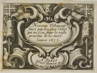 Frontispício, do Novo Testamento