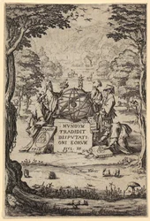 Frontispício de «Sacra Cosmologia»