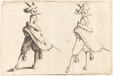 Cavalheiro visto de lado, c. 1622.