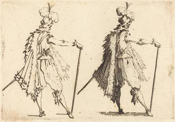 Cavalheiro com Bengala, c. 1617.