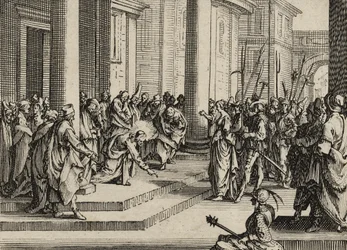 Jesus e a adúltera, 1635