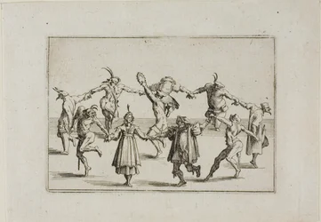 La Ronde (A dança redonda), de Os Caprichos