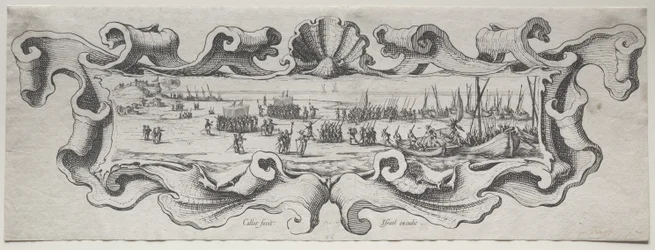 O desembarque das tropas