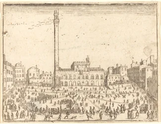 Piazza Publicca, Siena.