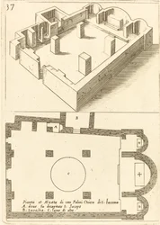 Planta e Elevação da Igreja de S. Iacoma