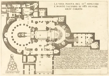 Plano do Santo Sepulcro e Monte Calvário