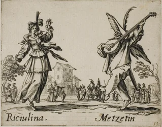 Riciulina - Metzetin, placa 8 de Balli di Sfessania