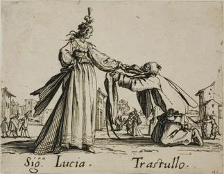 Signora Lucia - Trastullo, chapa 21 de Balli di Sfessania