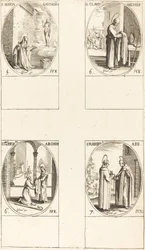 St. Maria Gaudioru; St. Cláudio; St. Norberto; St. Roberto