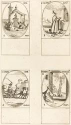 St Focas Teófilo Conon, St. Perpétua e Felicitas.