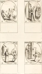 Santa Potenciana; São Dunstão; São Yvo; São Bernardino de Sena