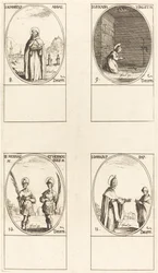 São Romário; Santa Leocádia; Sts. Mennas e Hermógenes; São Dâmaso