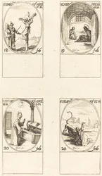 St Simeão St Gabínio; St Eucarius St Silvano