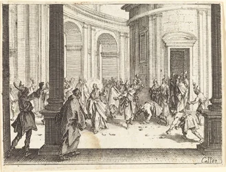 Apedrejamento de Jesus, 1635.