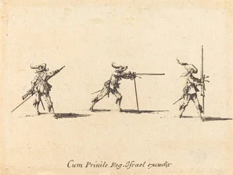 Tomando a Posição de Fogo com o Mosquete, 16341635.