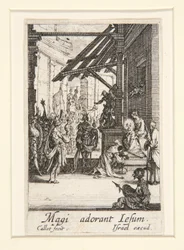 A Adoração dos Magos, nº 8 de The Life of the Virgin
