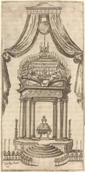 O Catafalco, 1612.
