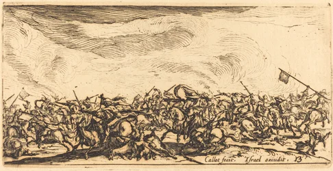 O Combate de Cavalaria com Espadas, c. 16321634.
