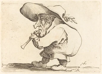 O Jogador Flageolet, c. 1622.