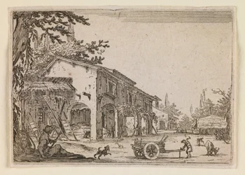 A quinta, de «Os caprichos» (edição de Nancy)