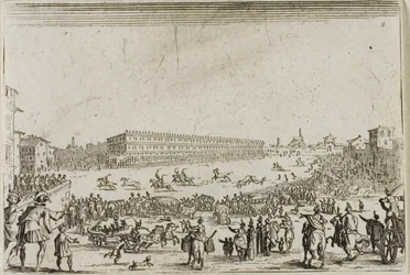 A Corrida de Cavalos no Palácio Pitti, em Florença, de The Caprices