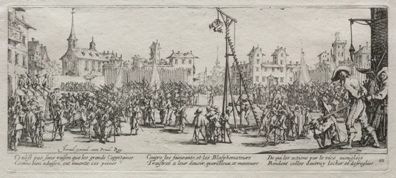 As Grandes Misérias da Guerra: O Strappado, 1633.