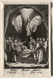 A Vida da Virgem: O Sepultamento da Virgem