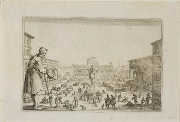 A Marcha do Palácio da Anunciação a Florença, de Os Caprichos
