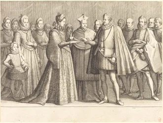 O casamento de Fernando e Cristina de Lorena