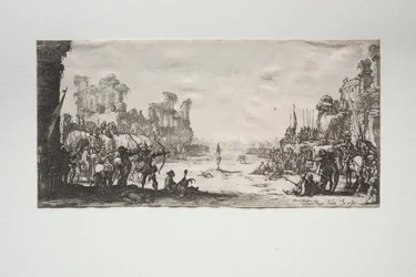 O martírio de São Sebastião.