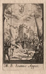 O martírio dos apóstolos: São João Evangelista.