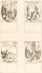 A Natividade, Santo Estêvão, São João, Santos Inocentes.
