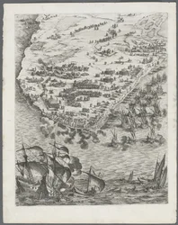 O Cerco de La Rochelle: Placa 10