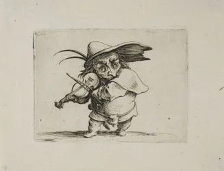 O Violinista, de Varie Figure Gobbi