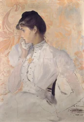 Retrato de Henriette Chabot, 1886.