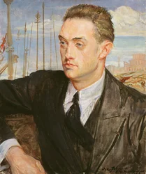Retrato de Henry de Montherlant (1895-1972) 1923