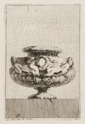 Conjunto de Vasos: Placa 13, 1746.