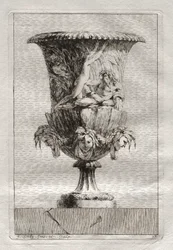 Conjunto de Vasos: Placa 17, 1746.