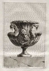 Conjunto de Vasos: Placa 18, 1746.